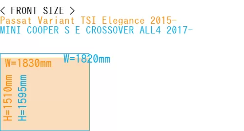 #Passat Variant TSI Elegance 2015- + MINI COOPER S E CROSSOVER ALL4 2017-
